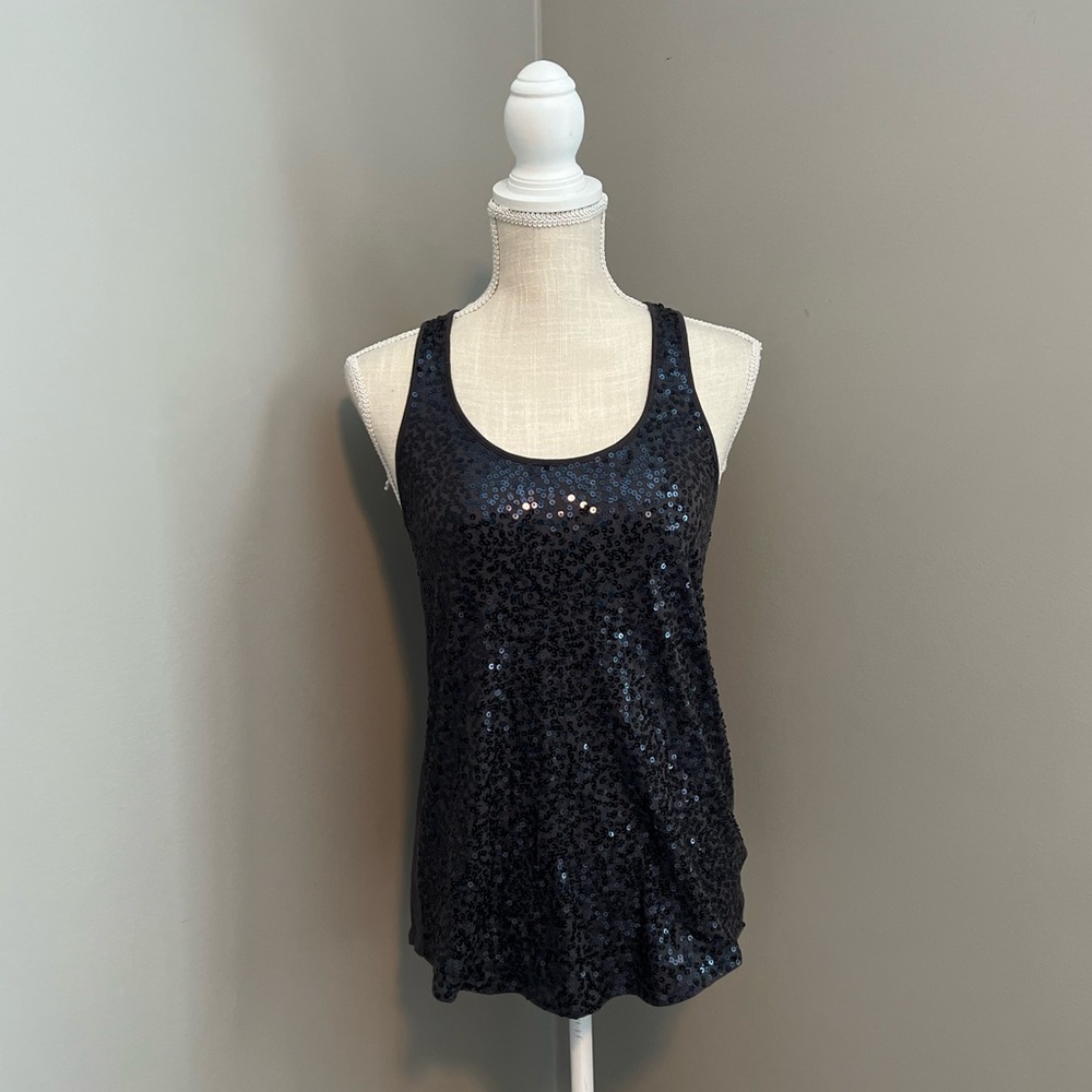 Express Sequin Tank Top